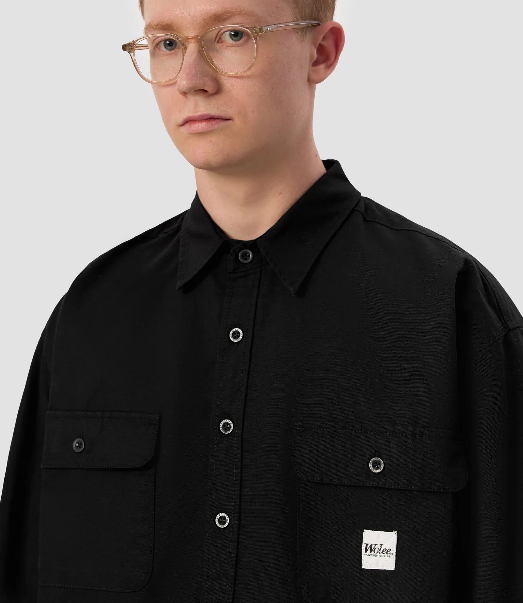 SHIRT WORKER / BLACK