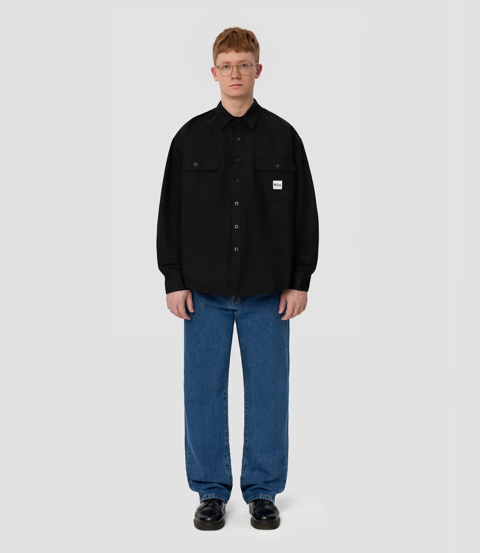 SHIRT WORKER / BLACK